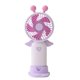 thumbnail image 2 of Handheld Mini Fan USB Rechargeable Quiet Portable Fan With LED Lights Cute Fan For Kids Daily Use, 2 of 8