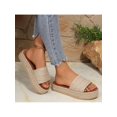 thumbnail image 2 of Women Slingback Sandals - Bohemian Wedge Design, Lightweight Comfort for Beach & Summer 2026, 2 of 10