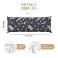thumbnail image 3 of Fotbe Space Cars Funda para Almohada Corporal con Diseño, Funda de Microfibra Ultrasuave de 20x54 Pulgadas, Ropa de Cama Elegante, 3 of 7