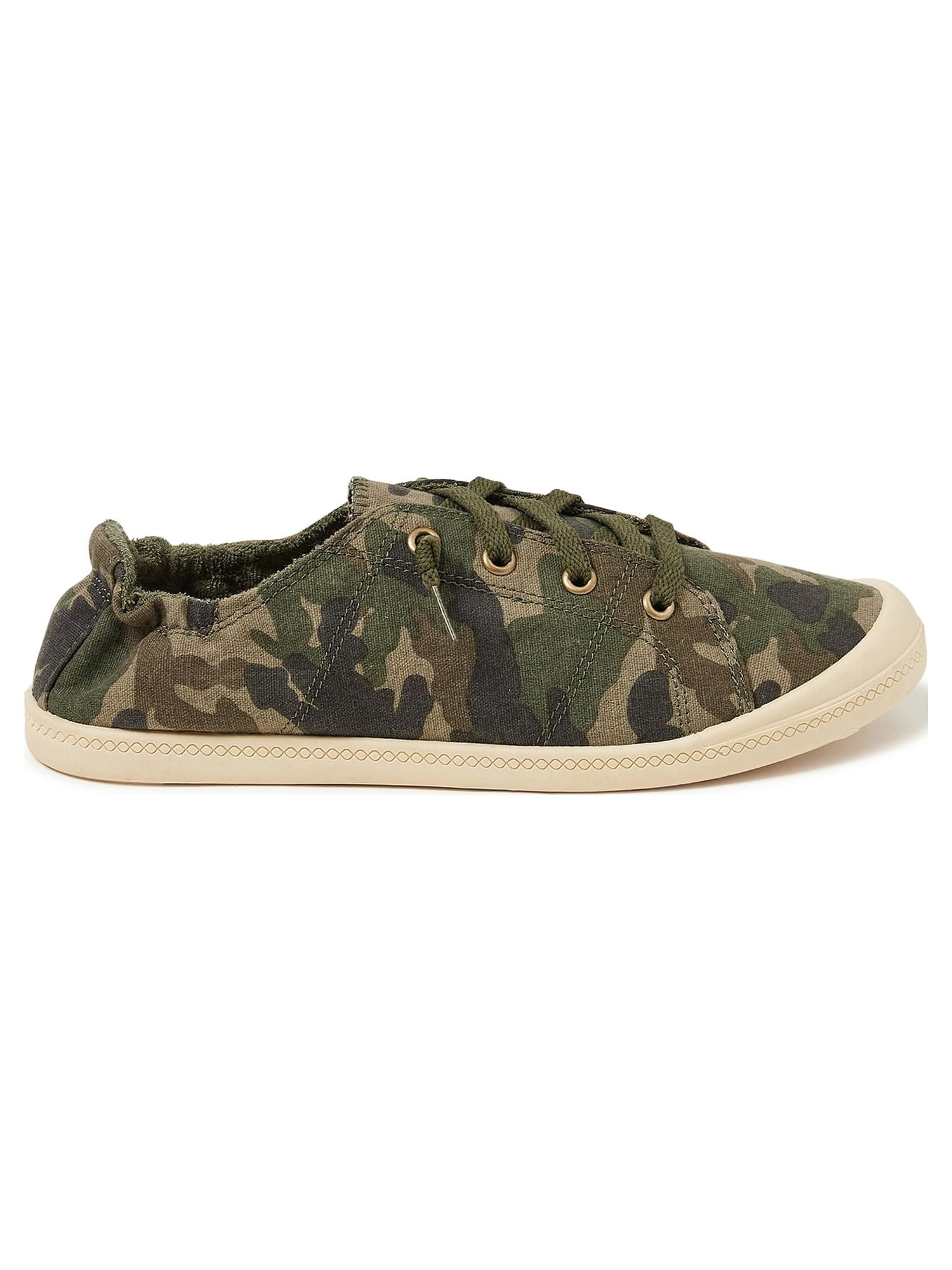 Time and Tru Women's Scrunchback Sneakers, Wide Width Available