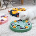 thumbnail image 2 of Dog Puzzle Toys Turntable Slow Feeder Interactive Food Bowl Toy Slowly Eating Bowl Pet Cat Dogs Training Game #435826, 2 of 8