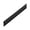 Black, variant on Outwater Plastic J Channel Fits Material 1/16 Inch Thick Black Rigid PVC Cap Moulding 48 Inch Length (Pack of 2)
