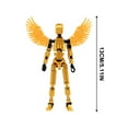thumbnail image 2 of EGNMCR Room Decor Home Decor Super Movable Doll Building Block Toy For Boys Intelligence Assembly For Children Puzzle For Adults Popular For Boys And Girls Doll joint movable doll adornment, 2 of 5