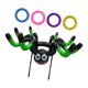 thumbnail image 5 of Juego de lanzamiento de Halloween, sombrero de araña inflable, actividad familiar, lanzamiento de PVC, construcción fácil de usar, correa para la barb Verde, 5 of 8