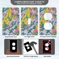 thumbnail image 3 of Yayeee Toggle Light Switch Wall Plate 1-Gang 4.5"x2.7" Home Decorative Outlet Cover, Green Mountains, 3 of 7