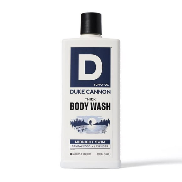 Gel de baño Duke Cannon Midnight Swim Sandalwood + Lavender
