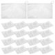 thumbnail image 4 of 20 Pcs Lightweight PE Pencil Cases with Zipper for Stationery Storage Large Capacity Portable Pouch, 4 of 4