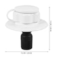 thumbnail image 2 of HEALEEP Valve d'Entrée d'Eau Rv Plastique Blanc Unidirectionnelle Accessoire Rv Lot de 1, 2 of 8