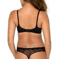 thumbnail image 5 of Smart & Sexy Women's Lace Trim Thong Panty 4-Pack, 5 of 5