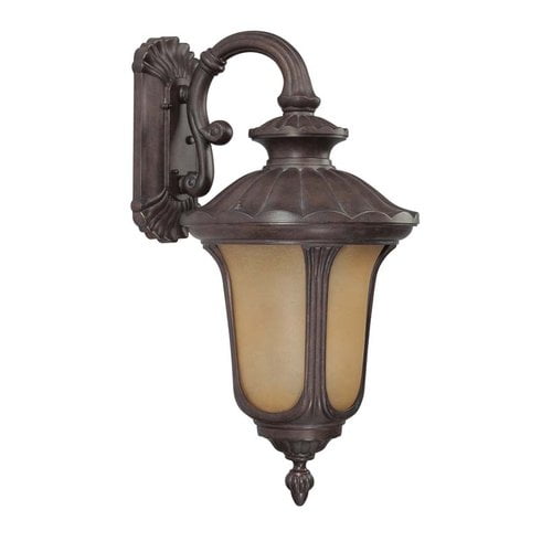 Nuvo Lighting 60/3904 Single Light Down Lighting Outdoor Wall Sconce from the Be
