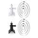 thumbnail image 3 of Soporte para Cámara Montaje en Poste Rotación 360 Ring Stick Up/Spotlight Cam () Blanco, 3 of 9