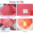 thumbnail image 5 of 5 Pack Paper Lanterns,Multicolored Paper Lanterns,Hanging Wishing Lanterns for Decoration, 5 of 7