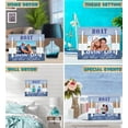 thumbnail image 3 of CoTa Global Atlantic Loving’ Life Beach 6x4 Frame - Wooden Photo Frame for Summer Vacation Memory, Handmade Tropical Sand Nautical Picture Frame for Tabletop Ocean Decor - 10.25 Inches, 3 of 7