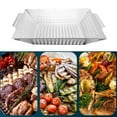 BBQ Vegetable Grilling For Meat Large Grid Pan Grill Wok Stick BBQ