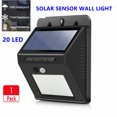 thumbnail image 1 of Solar Lights Outdoor Solar Security Lights Solar Motion Sensor Lights Wireless IP 65 Waterproof Outdoor Lights for Garden Fence Patio Garage (20LED), 1 of 8
