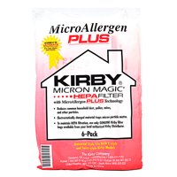 Kirby Micron Magic HEPA FILTER Micro Allergen Plus F Style Vacuum Bags 6 Pack 204814
