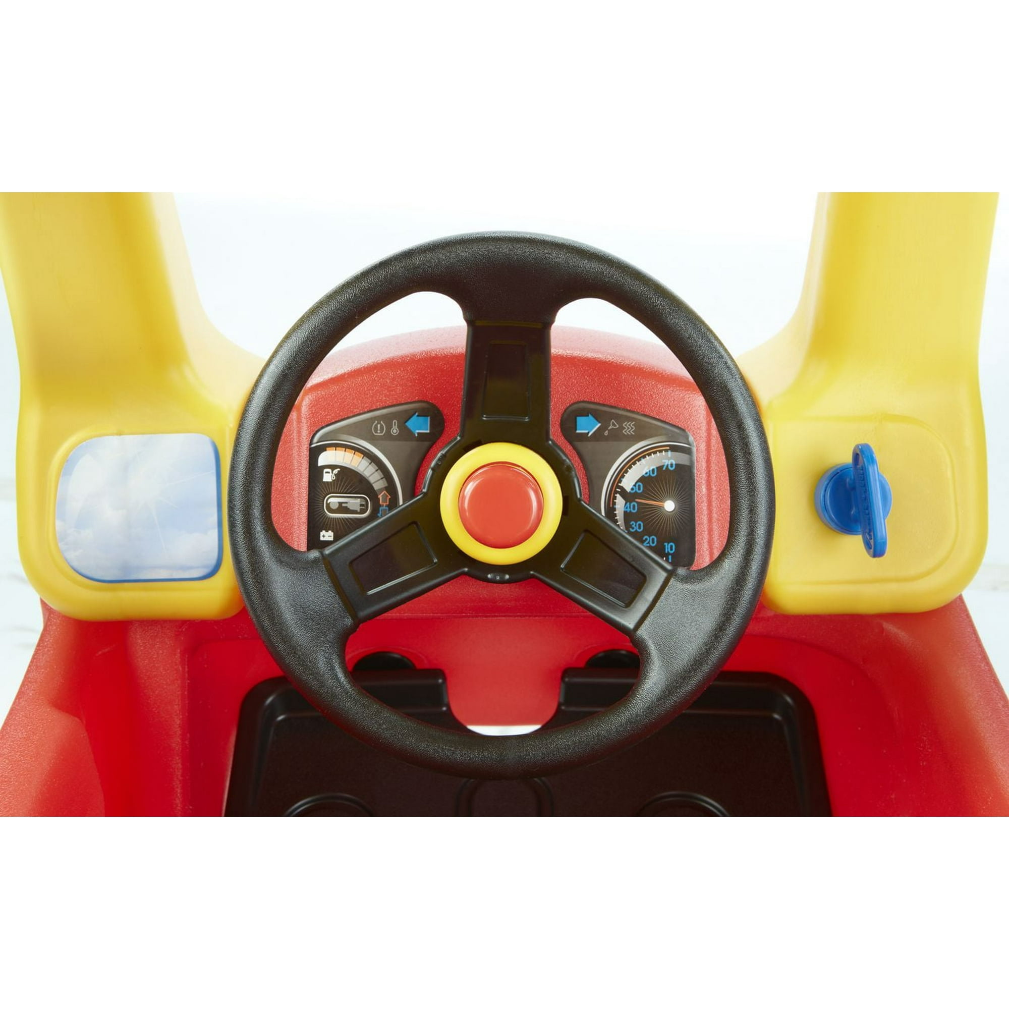 Little Tikes Cozy Coupe Ride-On Toy, Removable floor board
