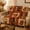 59"x79", variant on RBCKVXZ 39"x59" Fall Maple Leaves Quilted Throw Blanket Retro Deocr Autumn Patchwork Pumpkin Checkered Cozy Vintage Blankets for Thanksgiving Home Sofa Couch Bed Decor