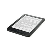 Kobo N365-TP-BK-S-EP 6 في شاشة تعمل باللمس خالية من الوهج، سعة تخزين 16 جيجابايت، أسود