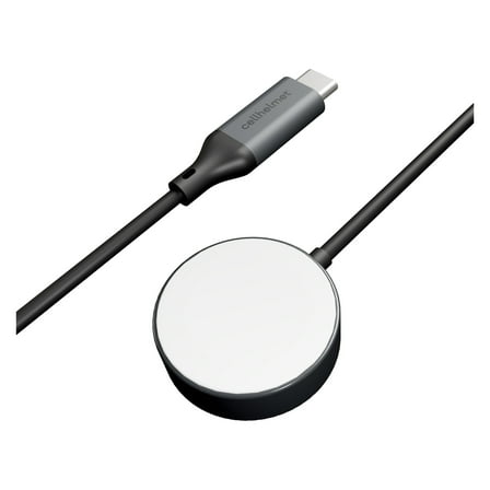 cellhelmet Wireless Charger for Apple Watch, USB-C MFi Certified