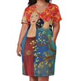 thumbnail image 3 of les ames soeurs Loose Pocket Dress elegant dress clothing women summer 2025, 3 of 7