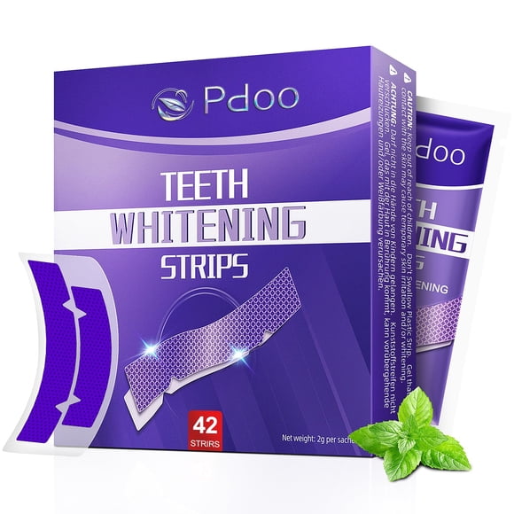 Tiras blanqueadoras dentales Pdoo Purple 42 tiras (21 usos)