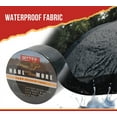 thumbnail image 3 of 8.8 oz Waterproof Black Vinyl Tarp Repair Tape 2 Inch x 16 FT with Heavy Duty Adhesive Backing - Tarp Patch Kit, Tarp Repair Kit, 3 of 9