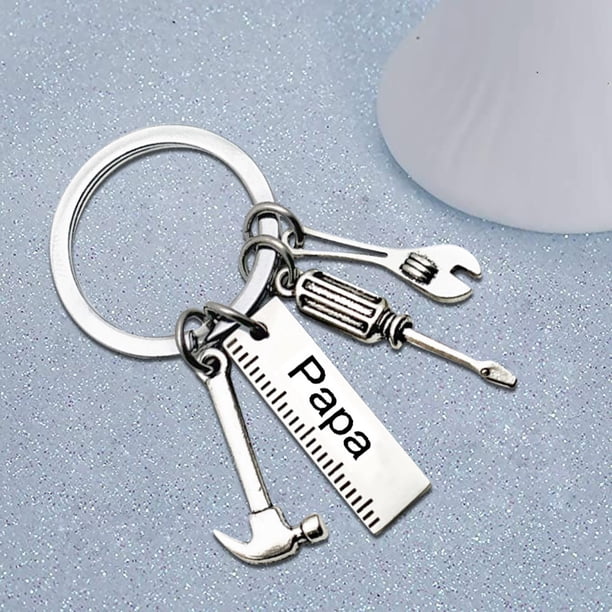 Llaveros para mujer, llavero de billetera, llavero de auto, llavero lindo, regalo del Día del Padre, llavero conmemorativo del Día del Padre.