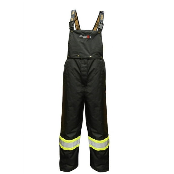 Men's Professional Insulated Journeyman 300D Trilobal Rip-stop FR Rain Detachable Bib Pants