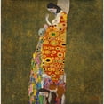 thumbnail image 2 of Gustav Klimt 15x15 Black Ornate Wood Framed Double Matted Museum Art Print Titled - Hope, II (1907 - 1908), 2 of 5