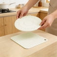 thumbnail image 7 of YFGEFTR Heat Resistant Rubber Table Mat, Non-Slip Silicone Coaster for Kitchen, Small Insulated Pad – Thin and Durable Design, 7 of 7