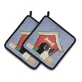 thumbnail image 3 of Carolines Treasures BB2831PTHD Chien Maison Collection Papillon Sable Blanc Paire de Porte-Pots, 3 of 3