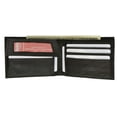 thumbnail image 2 of Bifold Mens Smooth Genuine Leather Flap Up ID Wallet 1153 CF (C), 2 of 6