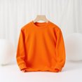 thumbnail image 1 of AAMILIFE Pull Tendance Automne pour Garçons Mode Décontractée Couleur Unie Chemise de Base t Pull pour Enfants, 1 of 2