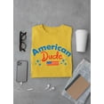 thumbnail image 3 of American Dude 4Th July T-Shirt Men -Image by Shutterstock, Male x-Large, 3 of 4