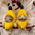 thumbnail image 3 of -Crying Banana Cat,Key Chain Plush Pendant Cute Banana-Cat Doll with Sound Bag Funny Kids Classmate Gifts, 3 of 7