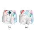 thumbnail image 5 of Xecao's Cute Elephant for a double-layer running short for women, perfect for gym, tennis, and more, featuring a convenient pocket., 5 of 9