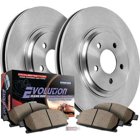 Power Stop Front & Rear Brake Pad and Rotor Kit Ford F-350 Super Duty Pickup 4WD