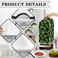 thumbnail image 4 of Yuyamidu St. Patrick's Day Blender Cover Dustproof Cover Green Leaf Stand Mixer or Coffee Juice Machine Blender Dust Cover Home Kitchen Appliance Cover Food Processor Cover, 4 of 6