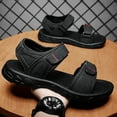 thumbnail image 6 of XDDST Black Beach Sandles New Outdoor Water Slippers for Dad's Casual Sports Beach Shoes, 6 of 7