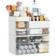 thumbnail image 1 of Organizador de maquillaje Cq acrílico blanco con 6 cajones de gran capacidad, 1 of 9