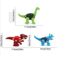 thumbnail image 3 of Kit de bloques de construcción de juguetes para desmontar dinosaurios para niños, 3 of 3