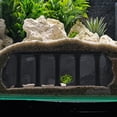 thumbnail image 5 of Aquarium Under Gravel Tunnel Decor, Underground Fish Shrimp Hideout Cave Slide, Submersible Shelter for Aquatic Pets, Reduces Stress in Fish Tank Aquascape, 5 of 6