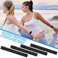 thumbnail image 6 of Lsupdaol 4 Pcs Replacement Heart Rate Monitor Band, Soft Heart Rate Armband Strap, Theory Fitness Adjustable(0.8 x 14.2 Inch,Black), 6 of 7