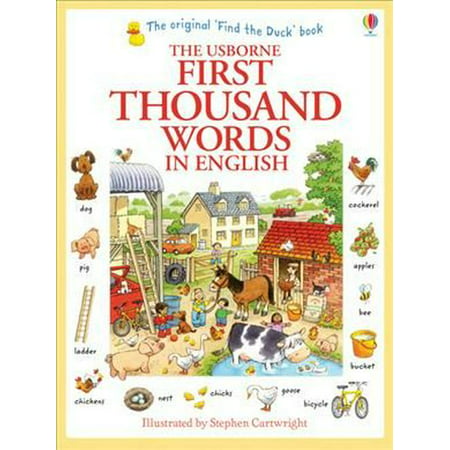 First Thousand Words in English (Usborne First Thousand Words)
