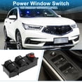 thumbnail image 2 of Interruptor de ventana eléctrica Unique Bargains No.35750STXA01ZA Interruptor de control de ventana para Acura MDX 2007-2013 Negro, 2 of 7