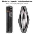 thumbnail image 4 of CEORPER Travel Makeup Brush Holder Silicone Cosmetic Face Brushes Holder Makeup Brush, 4 of 20