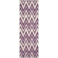 thumbnail image 2 of Safavieh Cambridge 4' X 6' Hand Tufted Wool Rug in Purple and Ivory, 2 of 9
