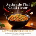 thumbnail image 4 of Food Earth Thai Chilli Noodles | Spicy Stir Fry Noodles for Wok Chow Mein Lo Mein | Non Sticky Quick Cook Wheat Noodles | Thai Style Flavor, Medium Spice | 250g, 4 of 9