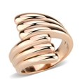 thumbnail image 1 of IP Rose Gold Ion Plating Stainless Steel Ring with No Stone, Size 7, 1 of 1